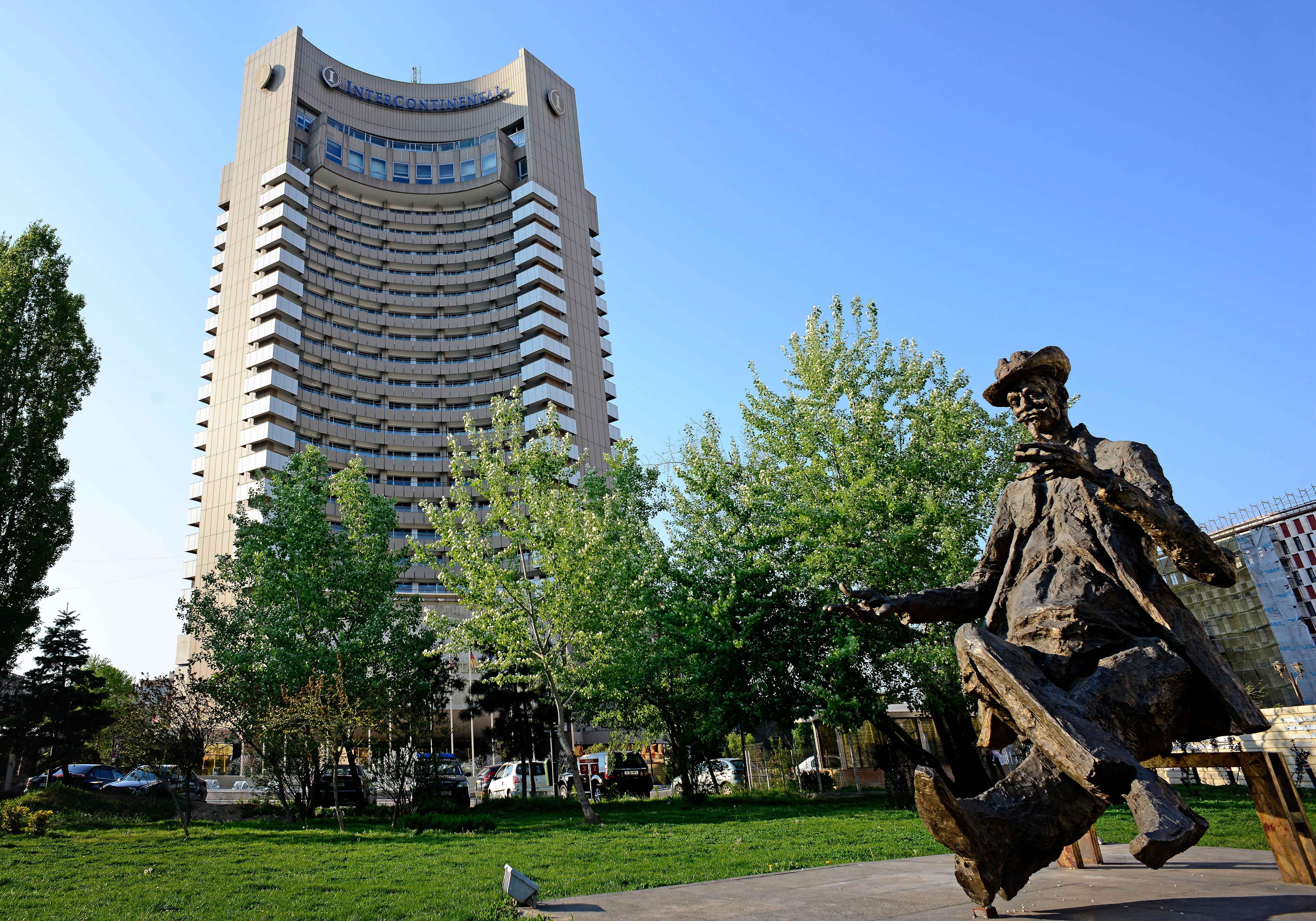 Grand Hotel Bucharest Bucareste Exterior foto The International Centre